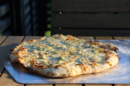 Pizza van de grill